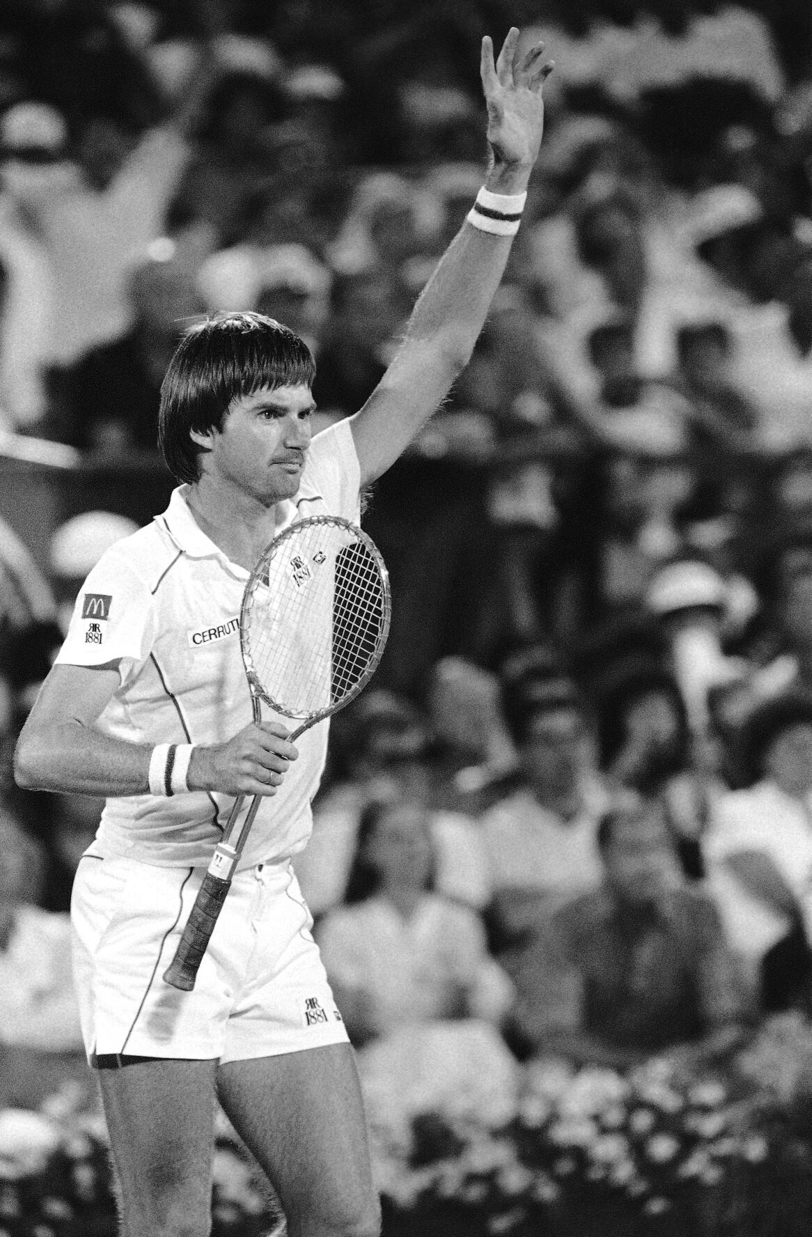 1983: Jimmy Connors wins his fifth US Open singles title